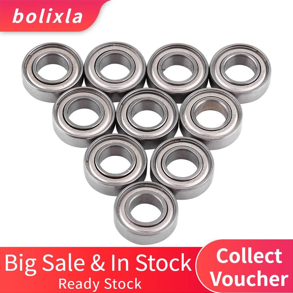 10pcs 688ZZ Miniature Ball Bearings Metal Double Shielded Bearing 8x16x5mm
