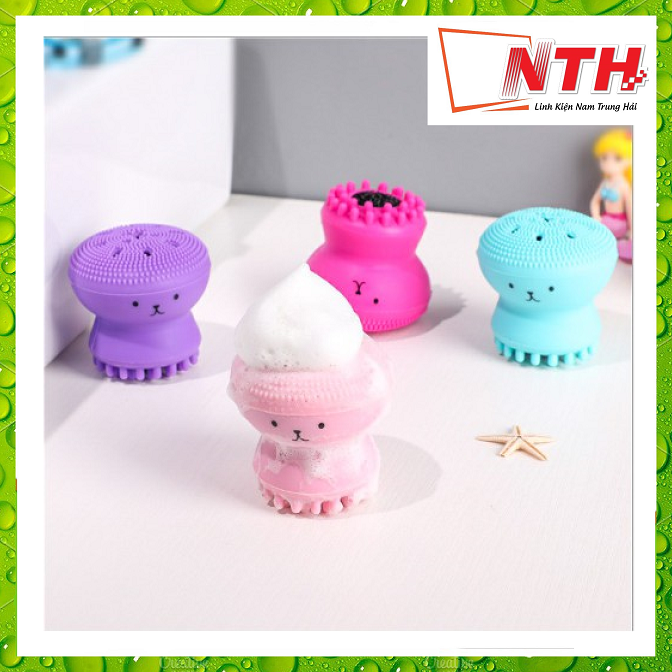 Cọ rửa mặt bạch tuộc