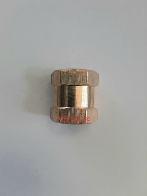 Nối MS 17mm 2 đầu ren trong 17mm