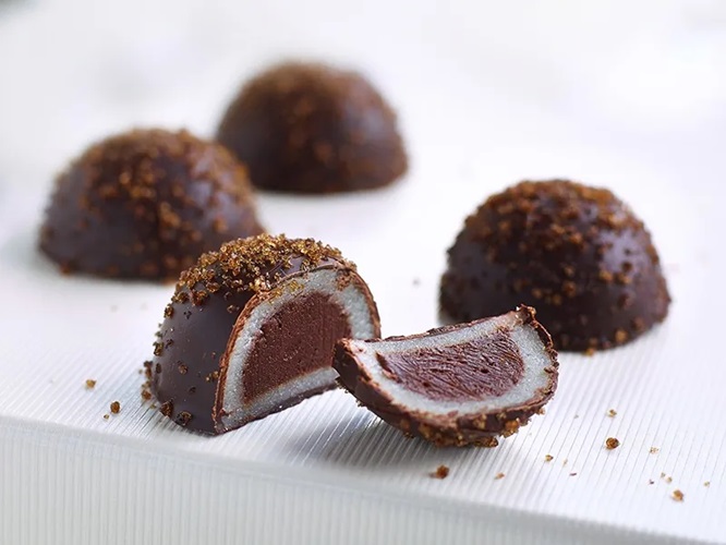 Socola hạt nút đen Grand-Place Puratos Chocolante 58% 100gr / 200gr / 500gr chia lẻ từ túi 1kg