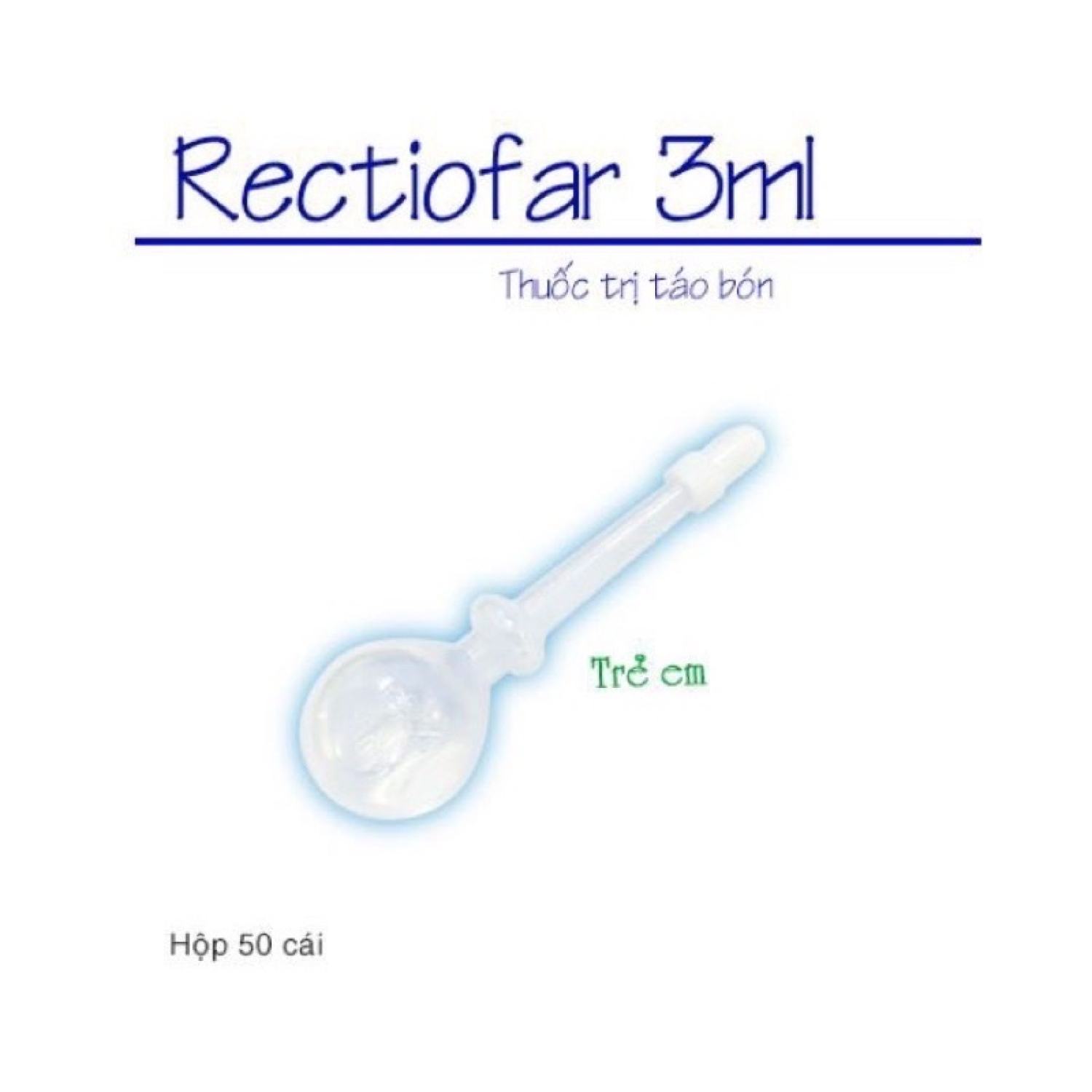 Rectiofa Bơm trực tràng táo bón