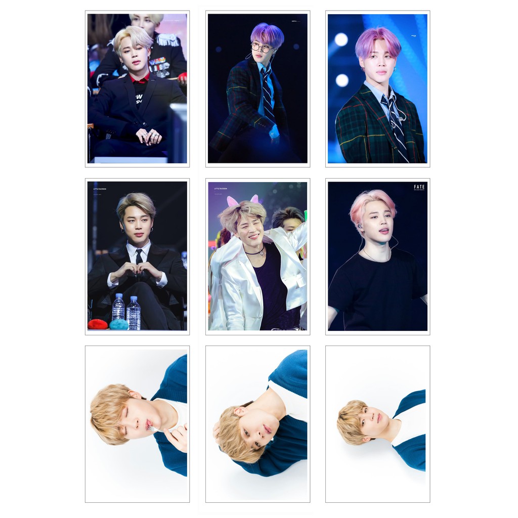 Lomo Card Ảnh JIMIN - BTS ( 45 ảnh)