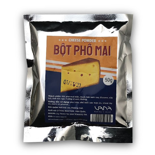 bột phô mai 50gr