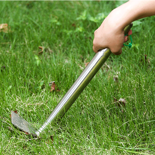 Cuốc đào đất Inox 2 chức năng