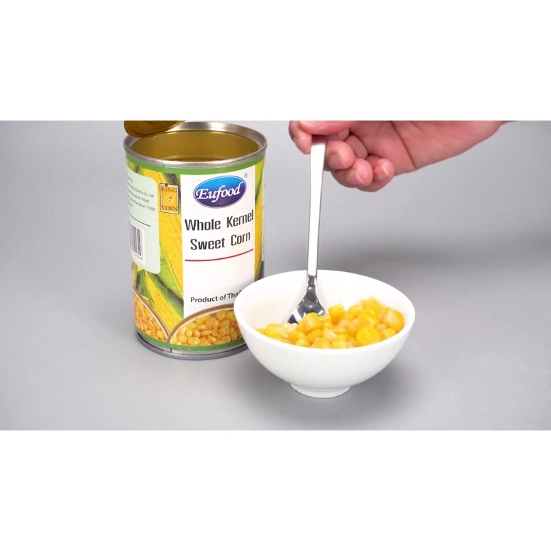 Bắp ngọt nguyên hạt Eufood 410gr