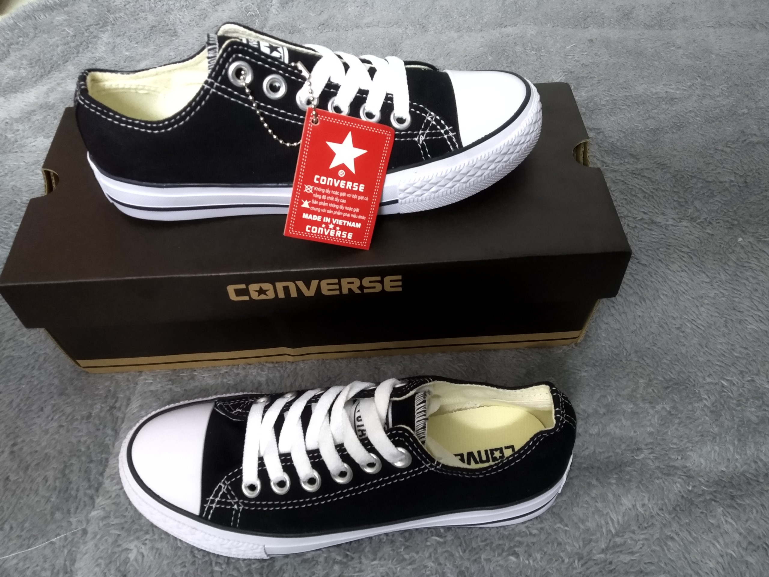 [SALE SỐC] Giày Converse 1970s Đen Cổ Thấp