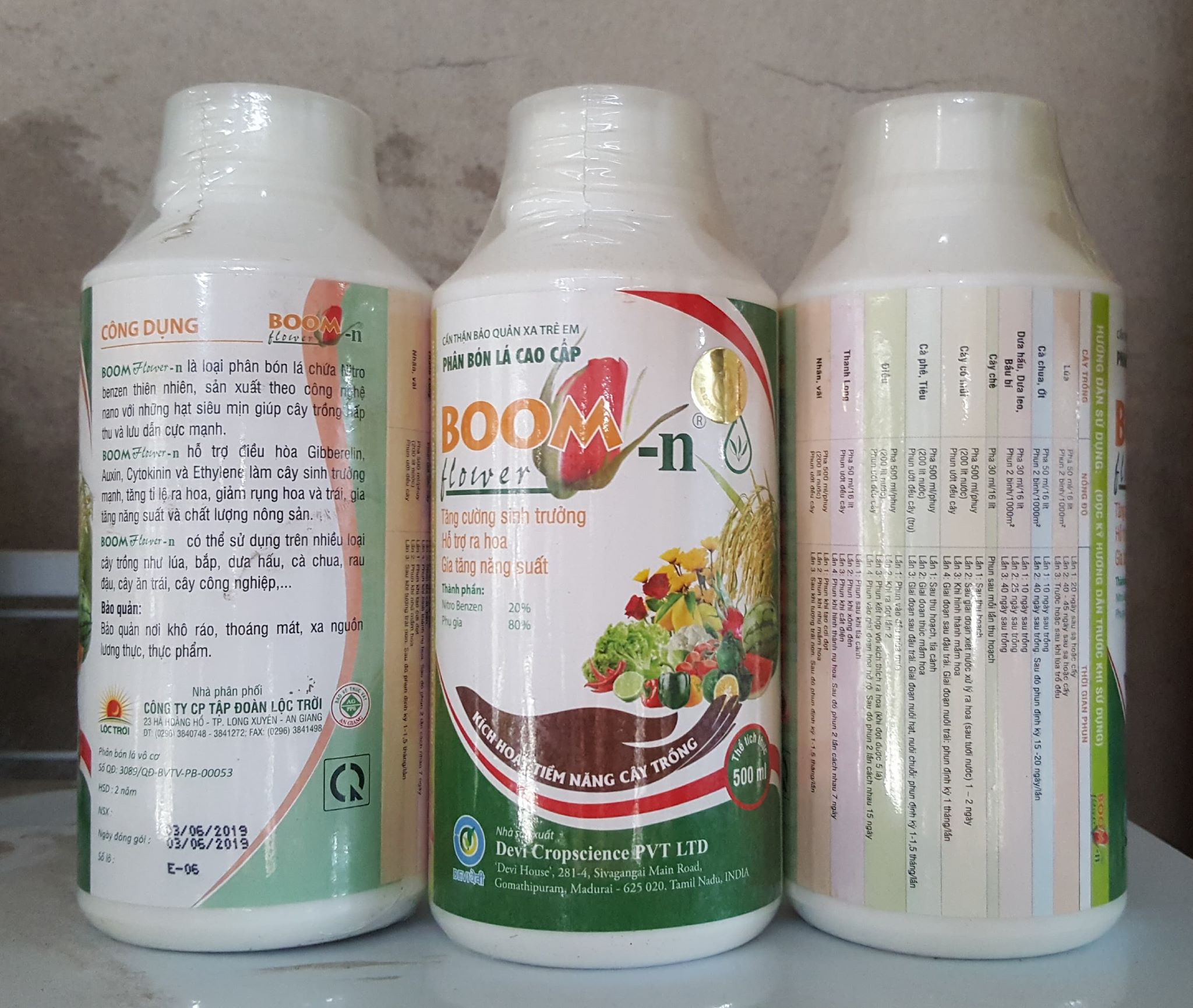 Phân bón lá Boom Flower 500ml