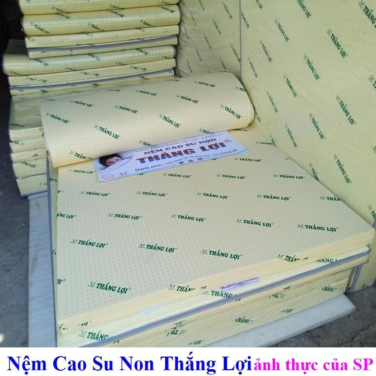 Nệm Cao Su Thắng Lợi 1m4 x 2m x 10cm (Nệm Thắng Lợi Bảo Hành 15 năm )