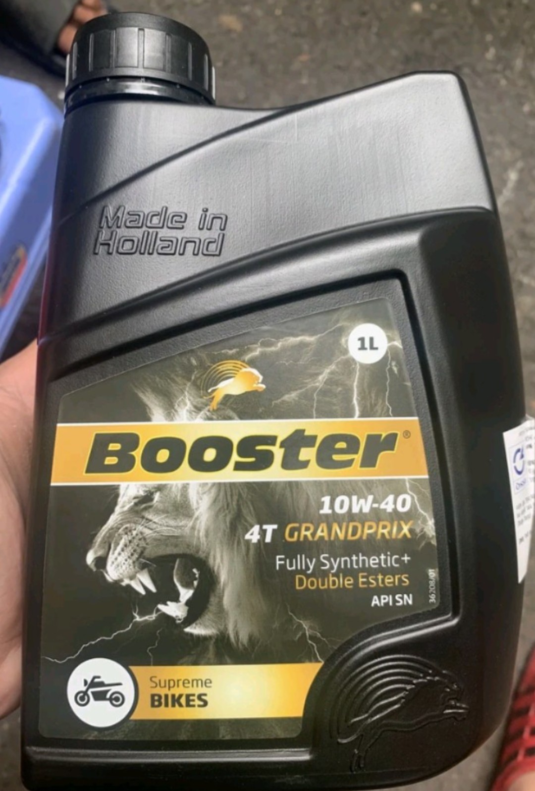 Nhớt booster 4t 10w-40 1l