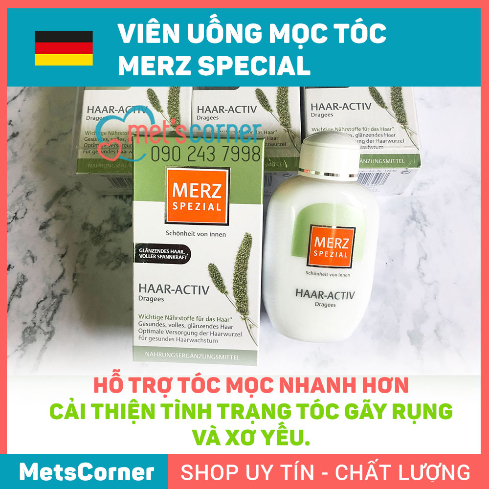 Merz Special Hair-Active Dragees chăm sóc tóc  xách tay Đức