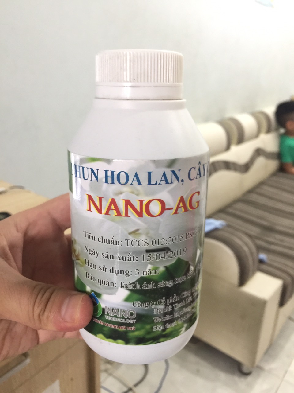Dung dịch chống thối nano bạc ag 100ml