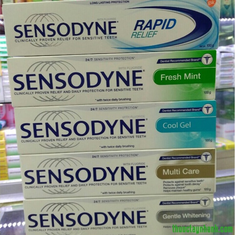 [HCM]Kem đánh răng sensodyne thái lan