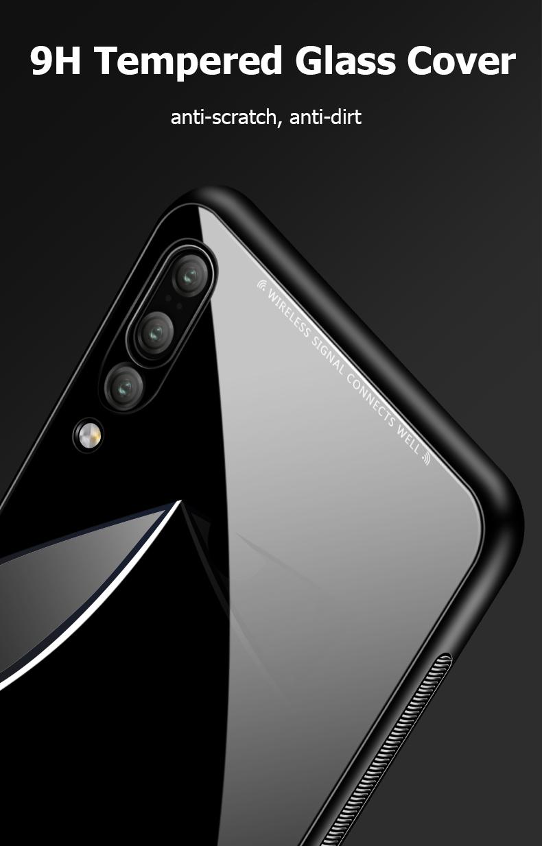 Samsung Galaxy A7 2018 Ốp lưng kính cường lực