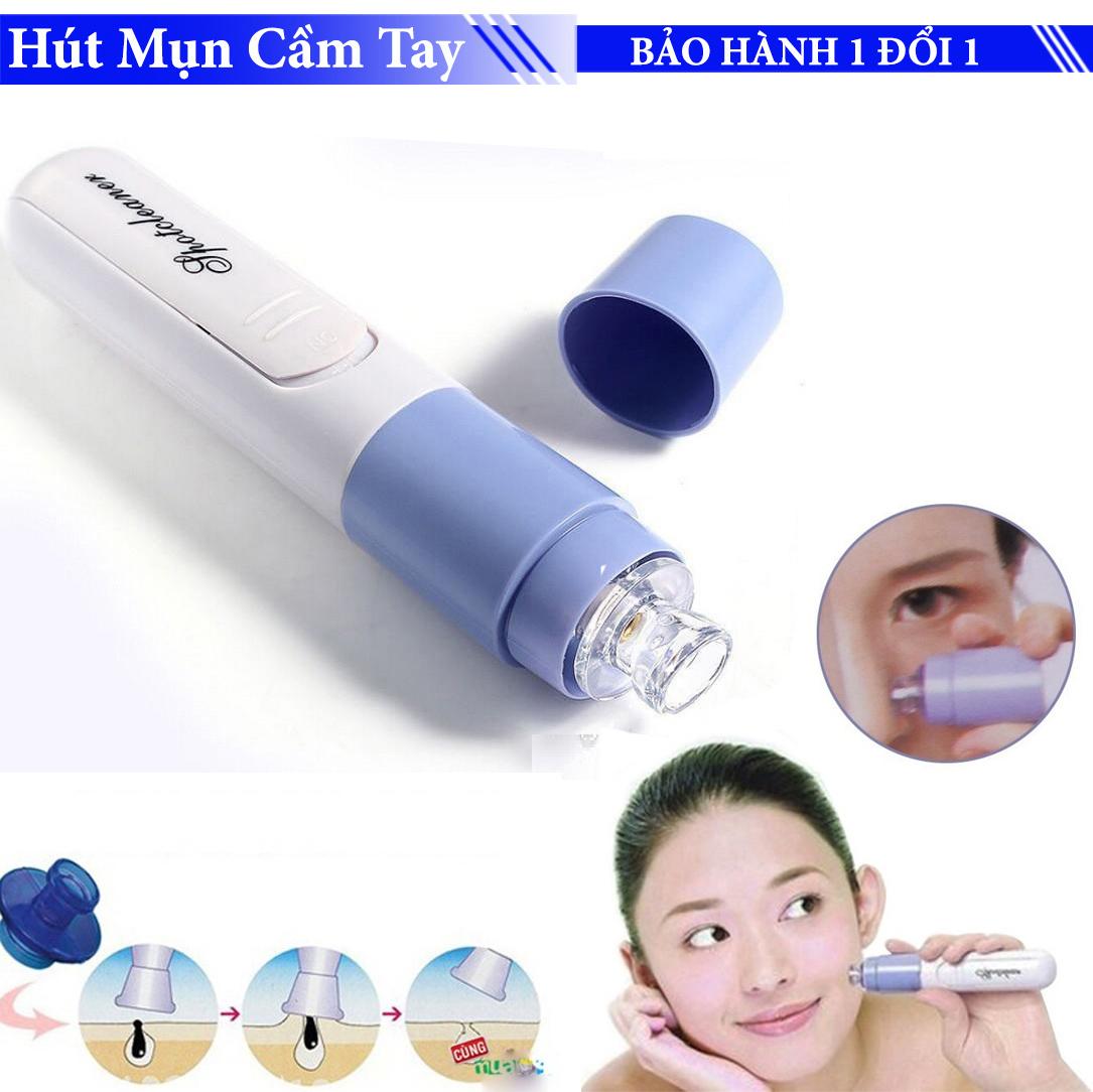 Máy hút mụn đầu đen mini cầm tay - chăm sóc da mặt