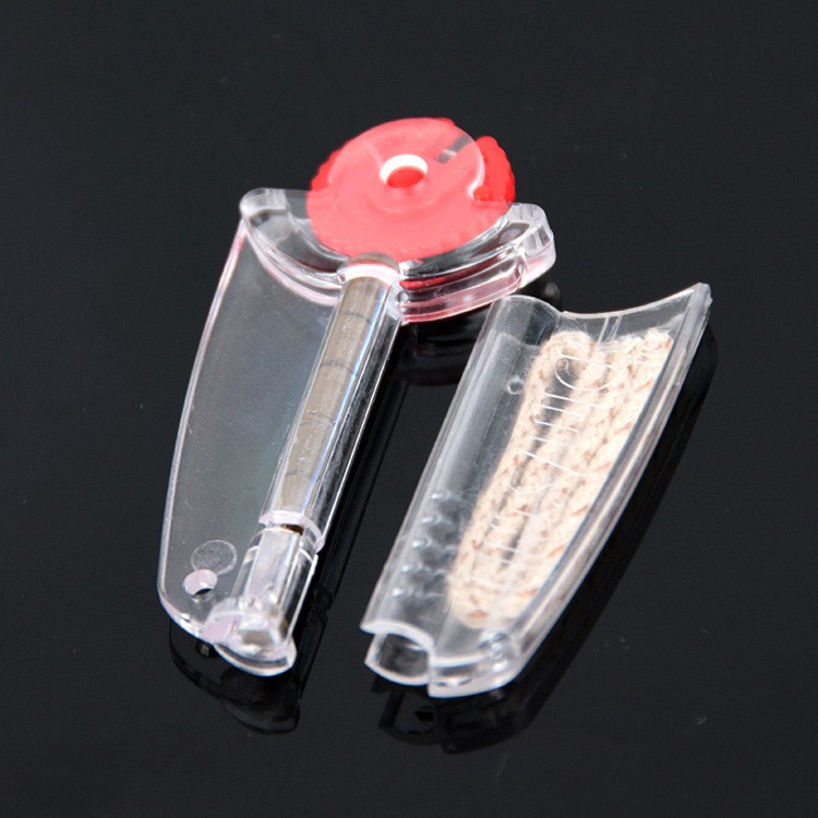 Combo Phụ Kiện Đá Bấc, Bật Lửa, Zip (7 Viên Đá Vàng Và 1 Sợi Bấc)