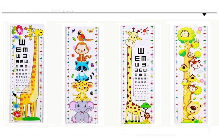 Decal thước đo chiều cao nguyên tấm 170cm