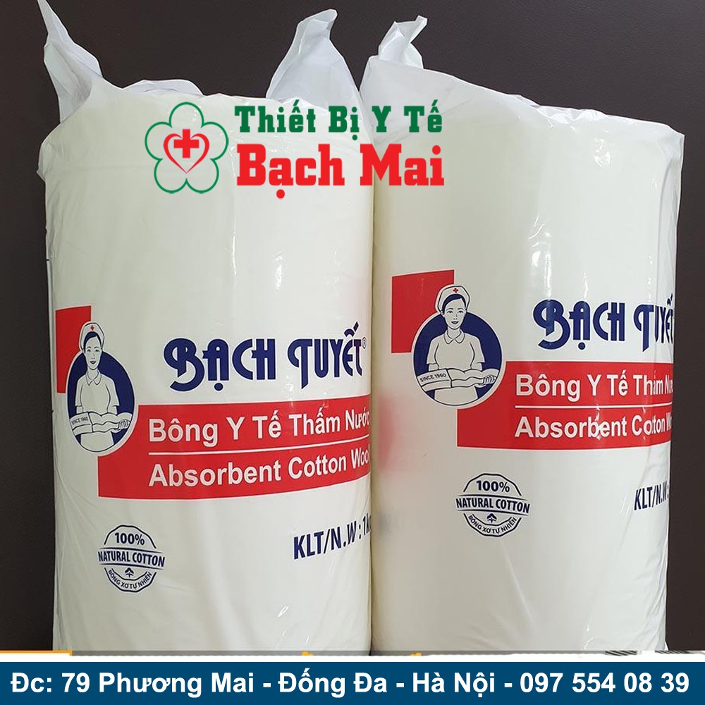 Bông Y Tế Bạch Tuyết 01kg