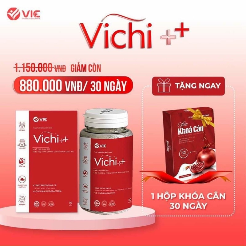 Vichi ++ siêu giảm cân cho cơ địa nhờn bản cải tiến vichi diets