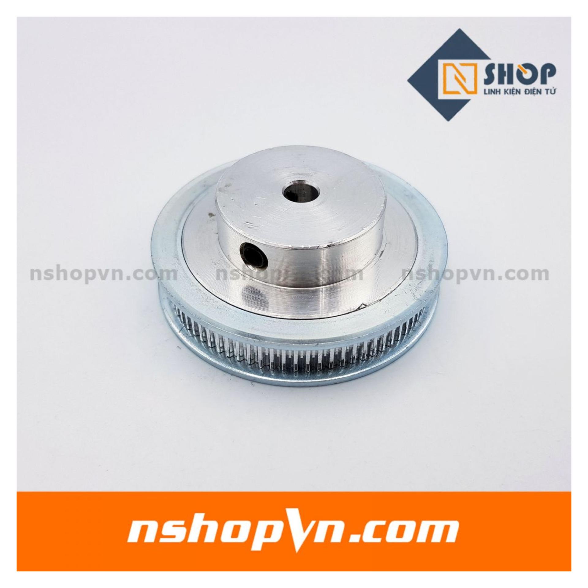 Puly GT2 80 răng trục 6mm
