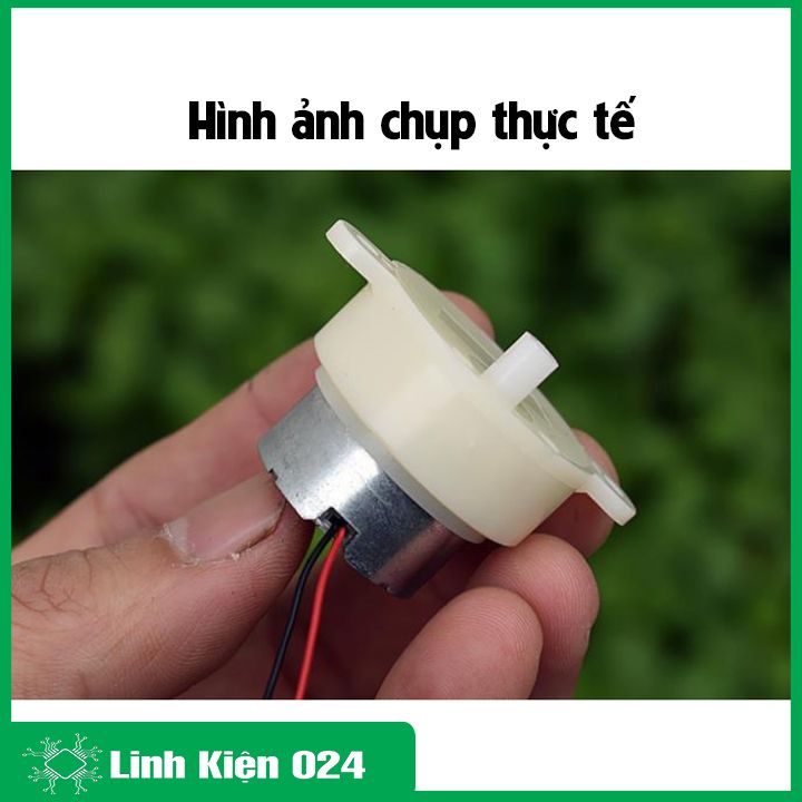 Động cơ giảm tốc JS30 6-12VDC 8-16.5 Vòng/phút