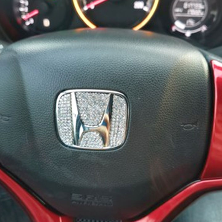 Logo Đính Đá Gắn Vô Lăng Honda