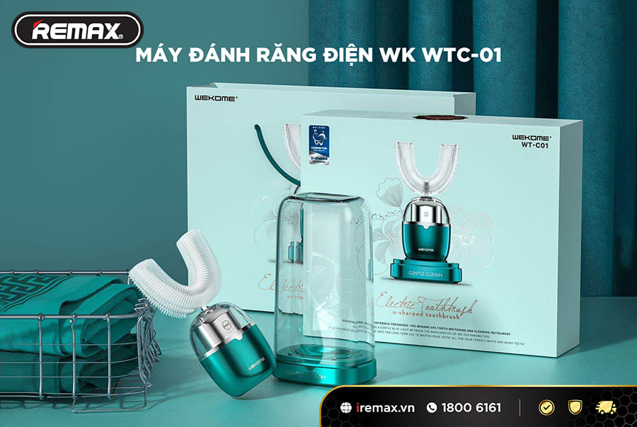 Máy đánh răng chữ U người lớn WK WTC01