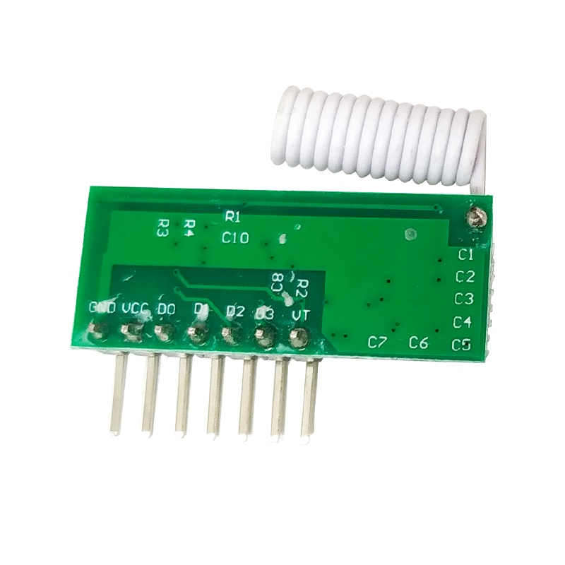 Module Thu RF 315Mhz Có Anten đã tích hợp cả T4, L4, M4 trong mạch