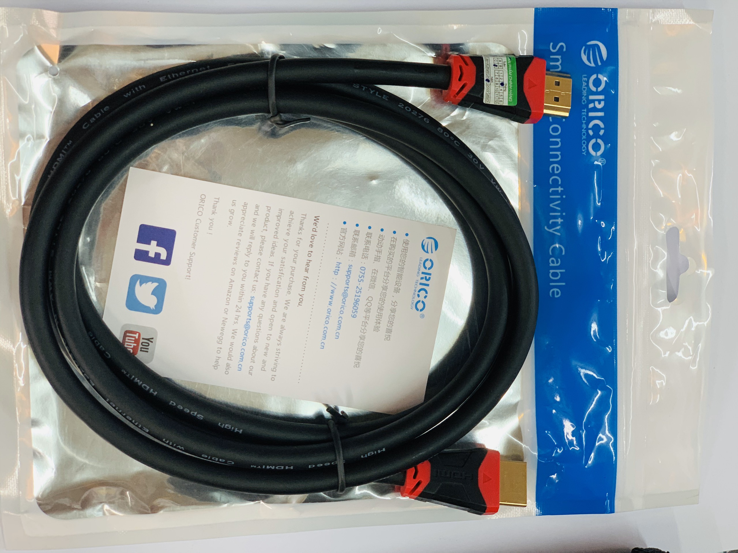 [HCM]Cáp HMDI ORICO HD303-15-BK