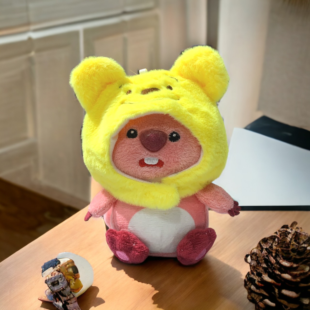 Móc khoá hải ly loopy cosplay dễ thương