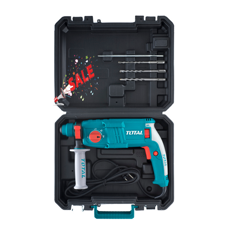 Máy khoan đục (3 chức năng) Total TH306226-650W
