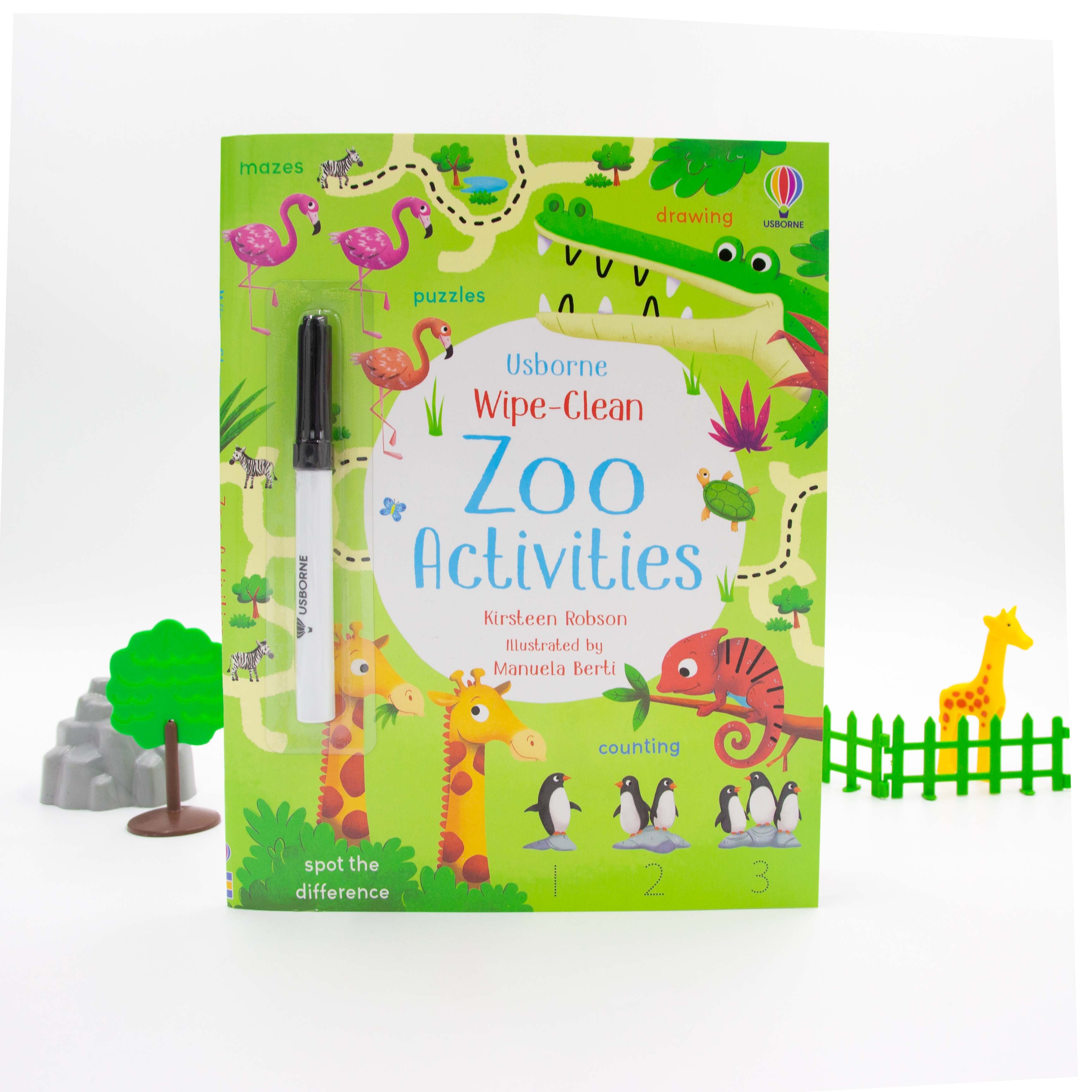 Bookmedi - wipe-clean zoo activities