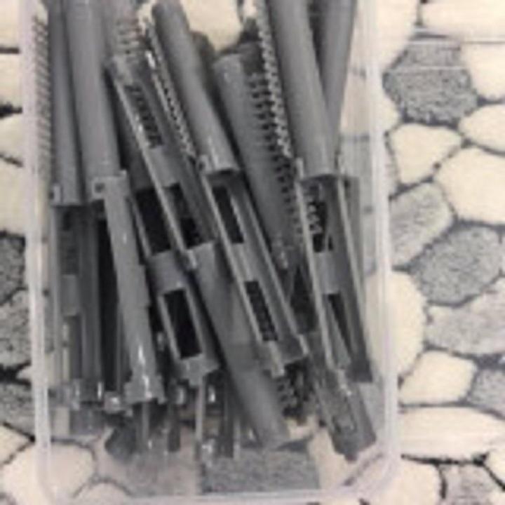 Bộ trục nhựa uốn phồng chân tóc 3D