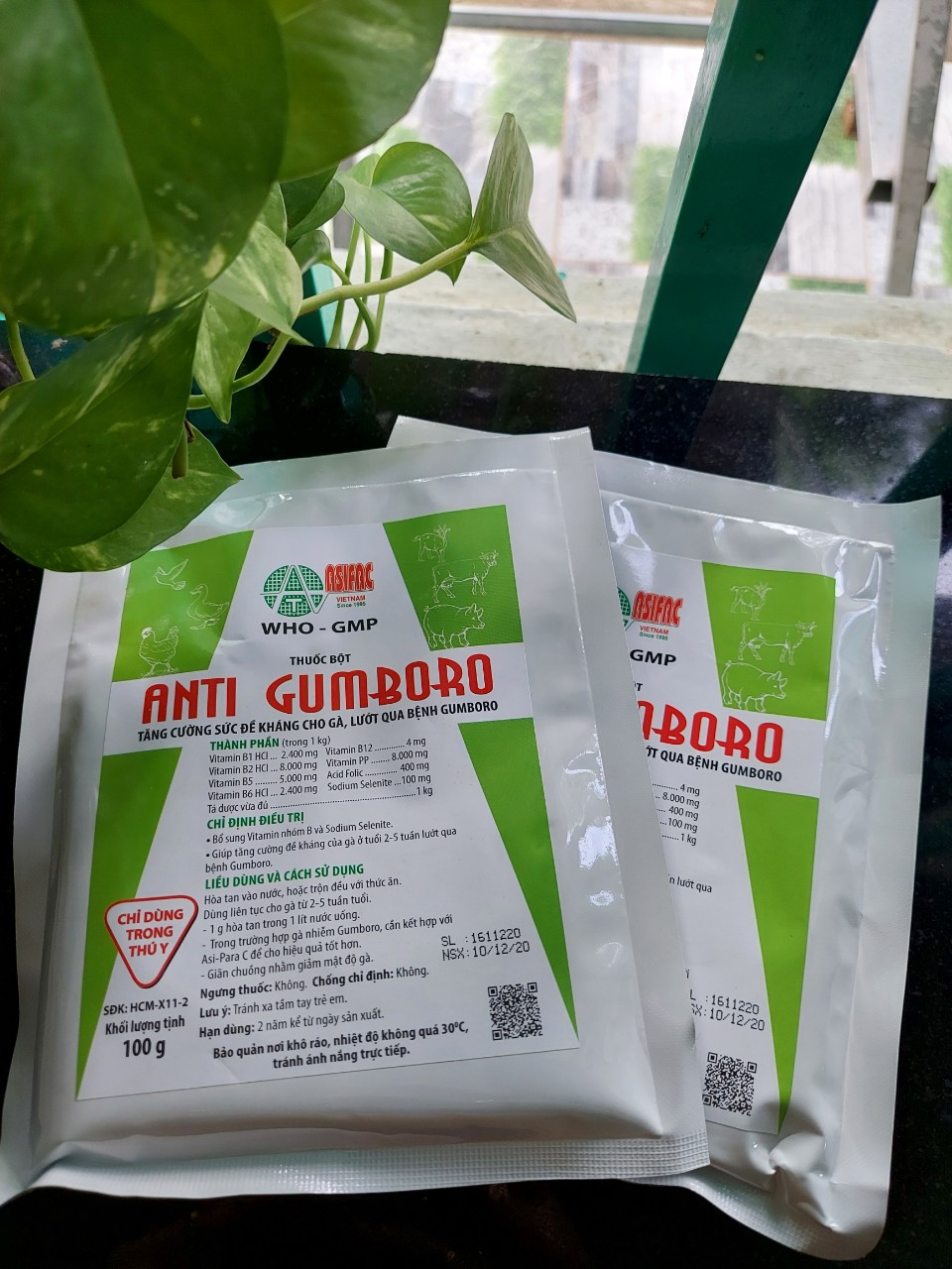 TĂNG SỨC ĐỀ KHÁNG CHO GÀ (ANTI GUMBORO 100G)