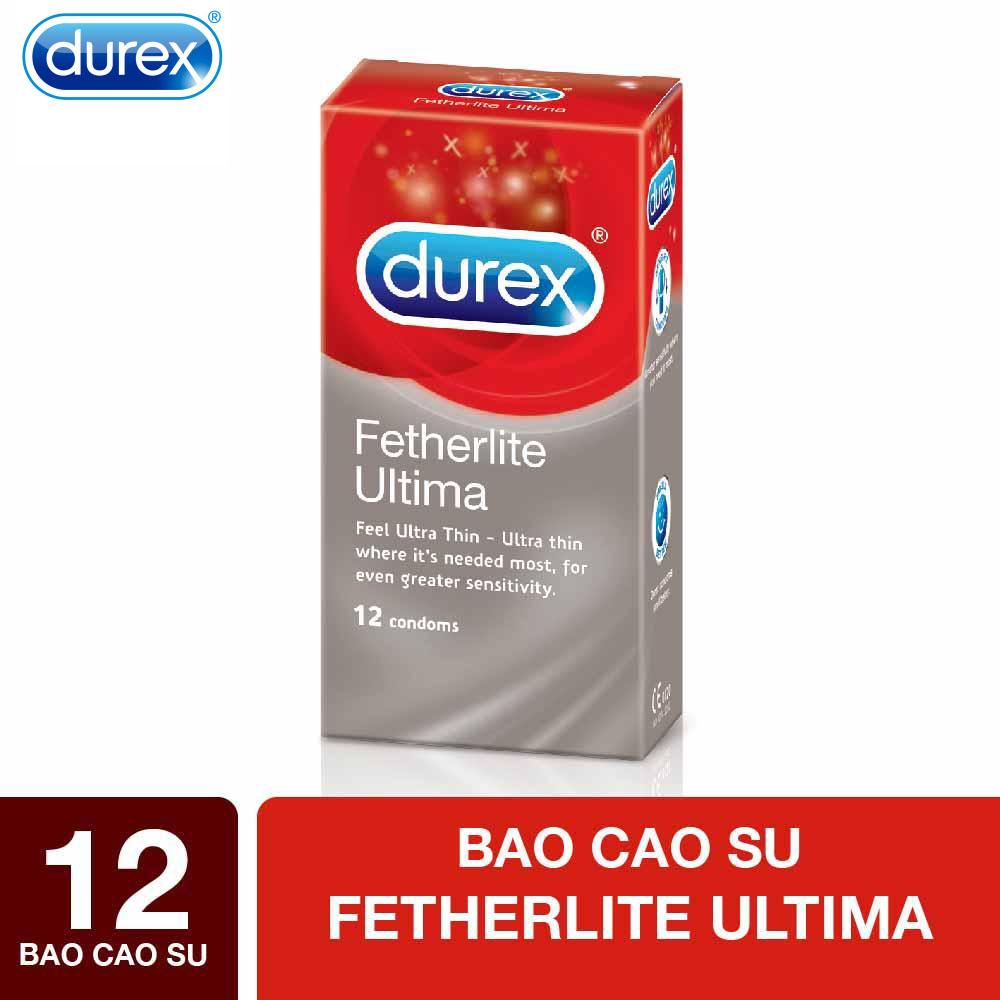 Bao cao su Durex Fetherlite Ultima hộp 12 bao