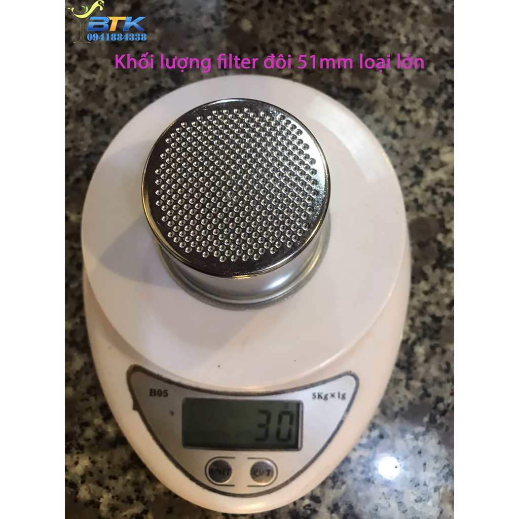 Filter 51mm - Giỏ Lọc Đơn Đôi 51mm - Basket 51mm