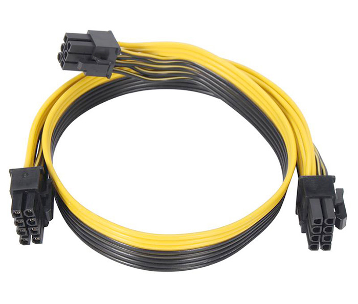 Cáp chia nguồn 8Pin CPU ra 2 x 8Pin (6+2)