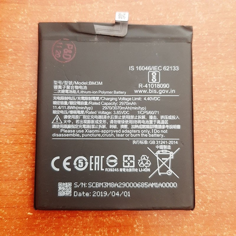 Pin Xiaomi Mi9 Se BM3M
