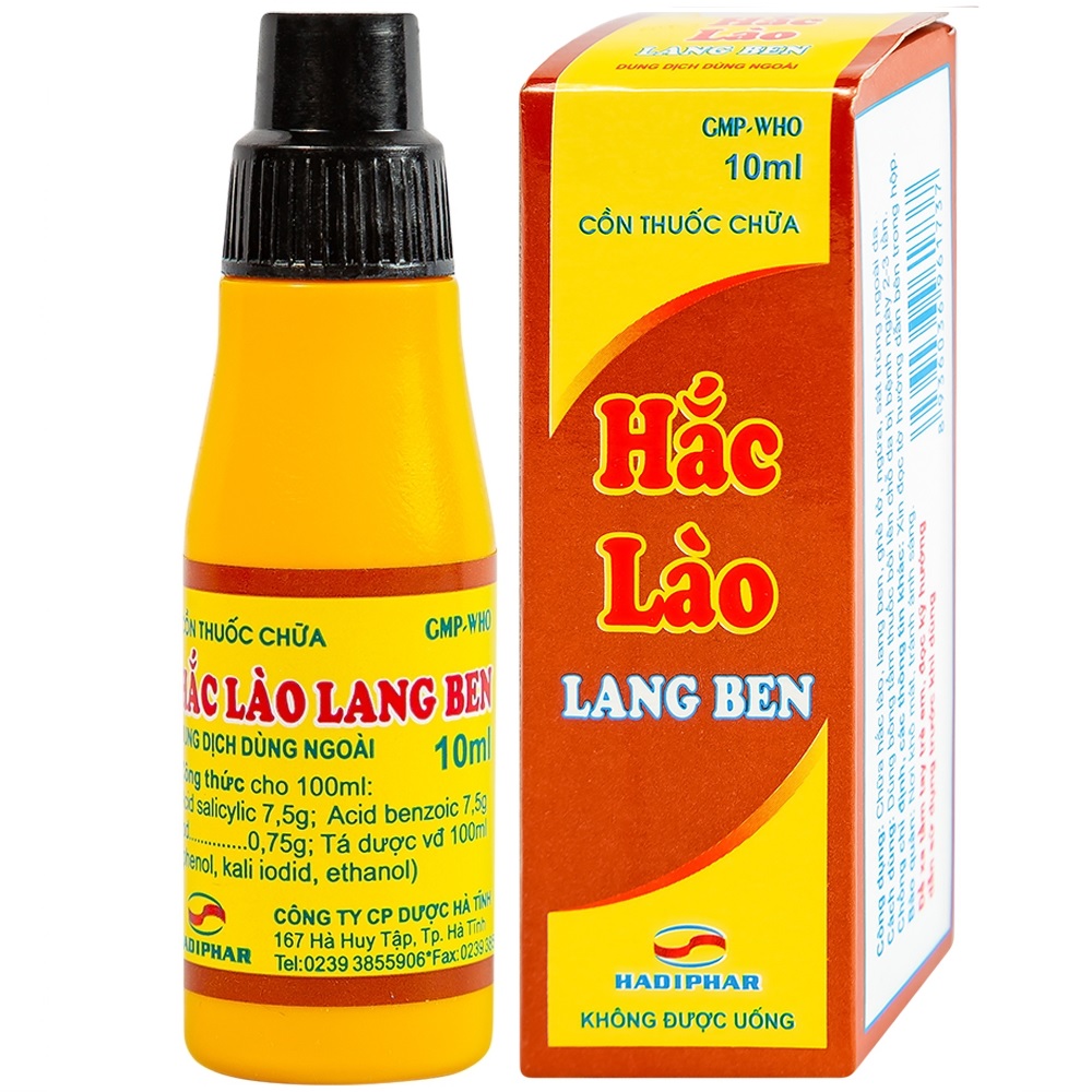 Cồn hắc lào lang ben asa 10ml/20ml...