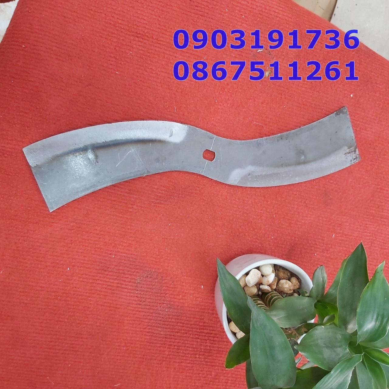 Lưỡi dao lắp cho máy băm chuối, băm cỏ 1.5kw