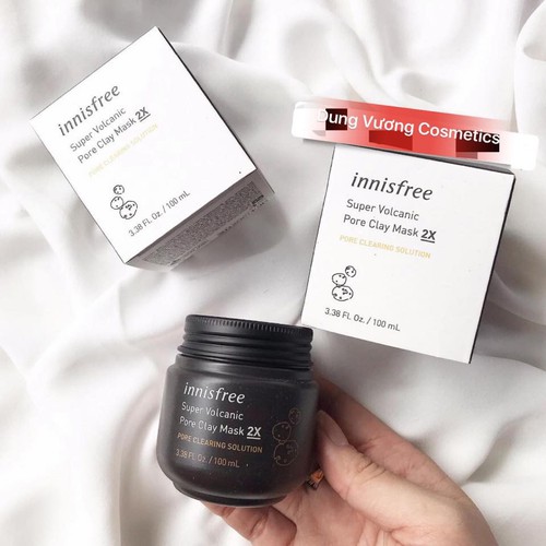 Mặt nạ đất sét Innisfree Super Volcanic Pore Clay Mask 2X 100ml