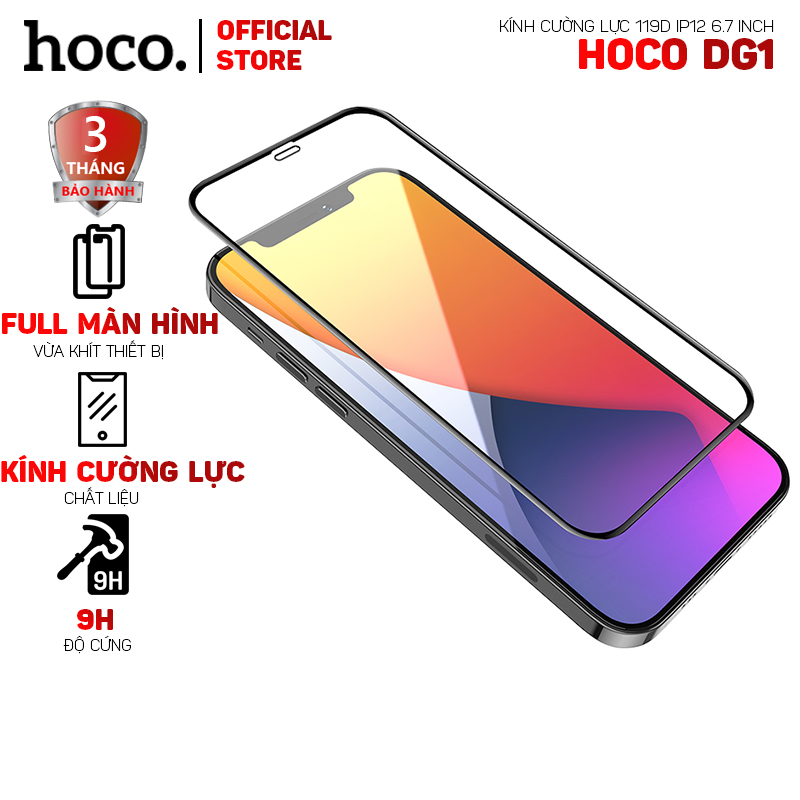 Kính Cường Lực Hoco Dg1 119D Full Màn Hình