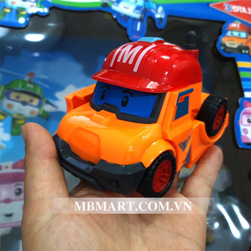 Đồ chơi robot biến hình Robocar Poli (6 con)