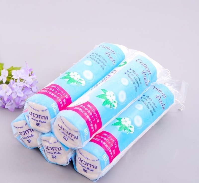 Bông Tẩy Trang Jomi 120 Miếng Cotton Pad cao cấp