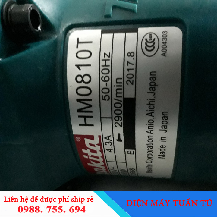 MÁY ĐỤC BÊ TÔNG MAKITA-HM0810T