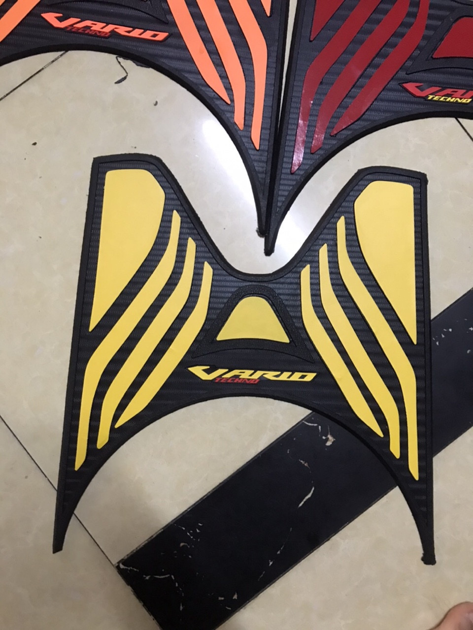 [CHUYÊN THẢM] THẢM LÓT CHÂN,THẢM LÓT XE VARIO MẪU MỚI CAO CẤP CHẤT LƯỢNG CAO (MÀU VÀNG)