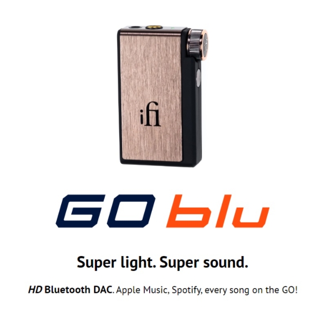 Bộ Chuyển Đổi Âm Thanh DAC/Amp iFi Go Blu