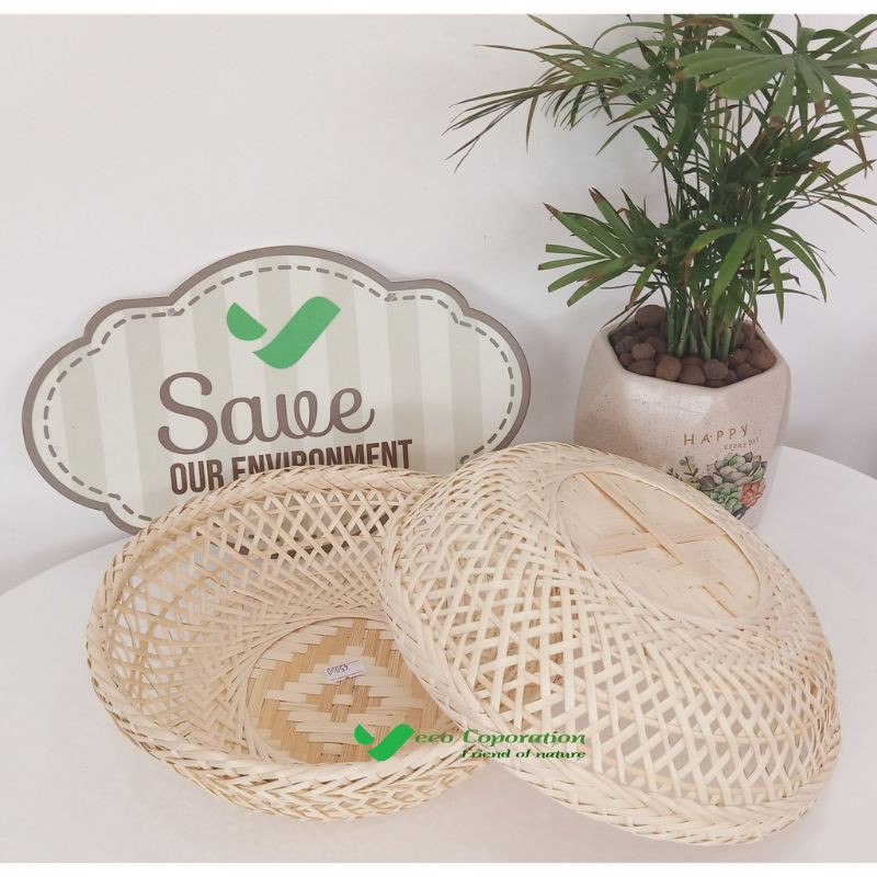 Rổ tre rá tre đan phong cách- 0978945425