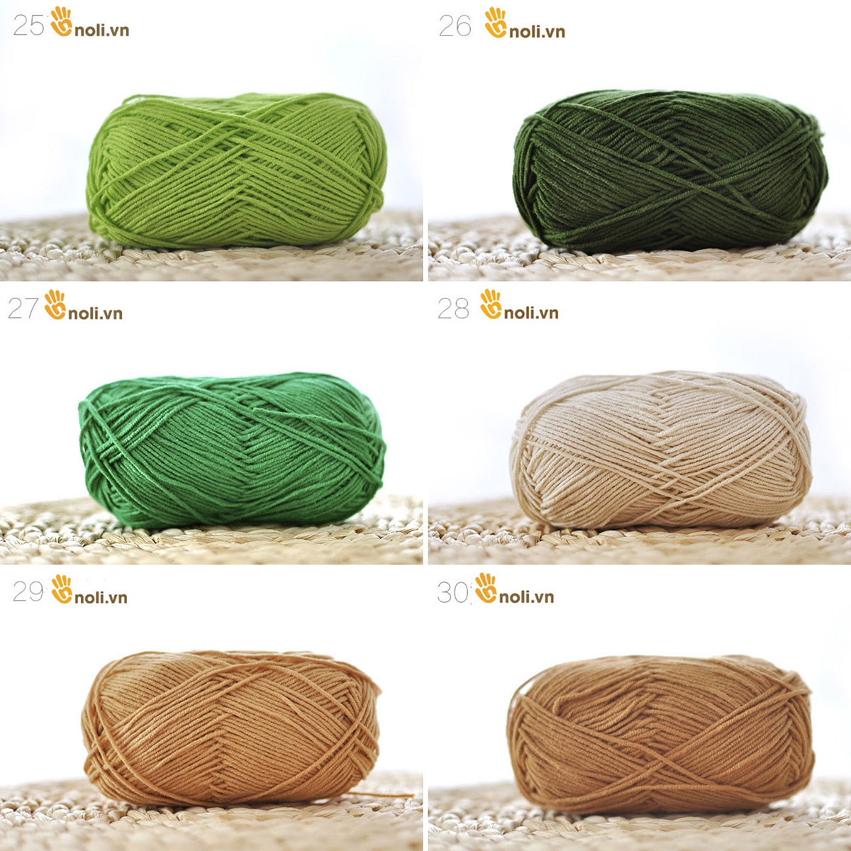 Len baby yarn không bai dão, không phai màu, an toàn cho trẻ nhỏ, cực kì mềm mại 40g