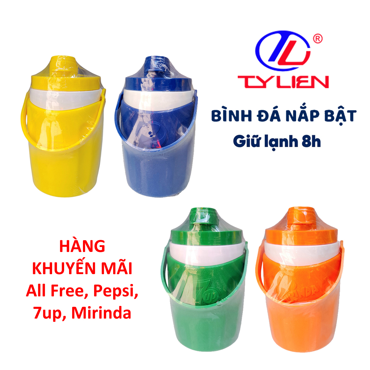 BÌNH ĐÁ GIỮ NHIỆT NẮP BẬT TÝ LIÊN 1.5L (HÀNG KHUYẾN MÃI)
