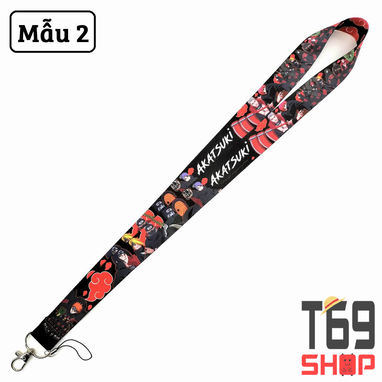 Móc khóa dây strap anime Naruto [T69 Shop]